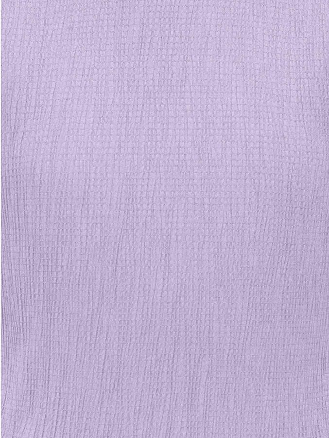 ONLY KIDS GIRL T-shirt met textuur lila - Foto 2