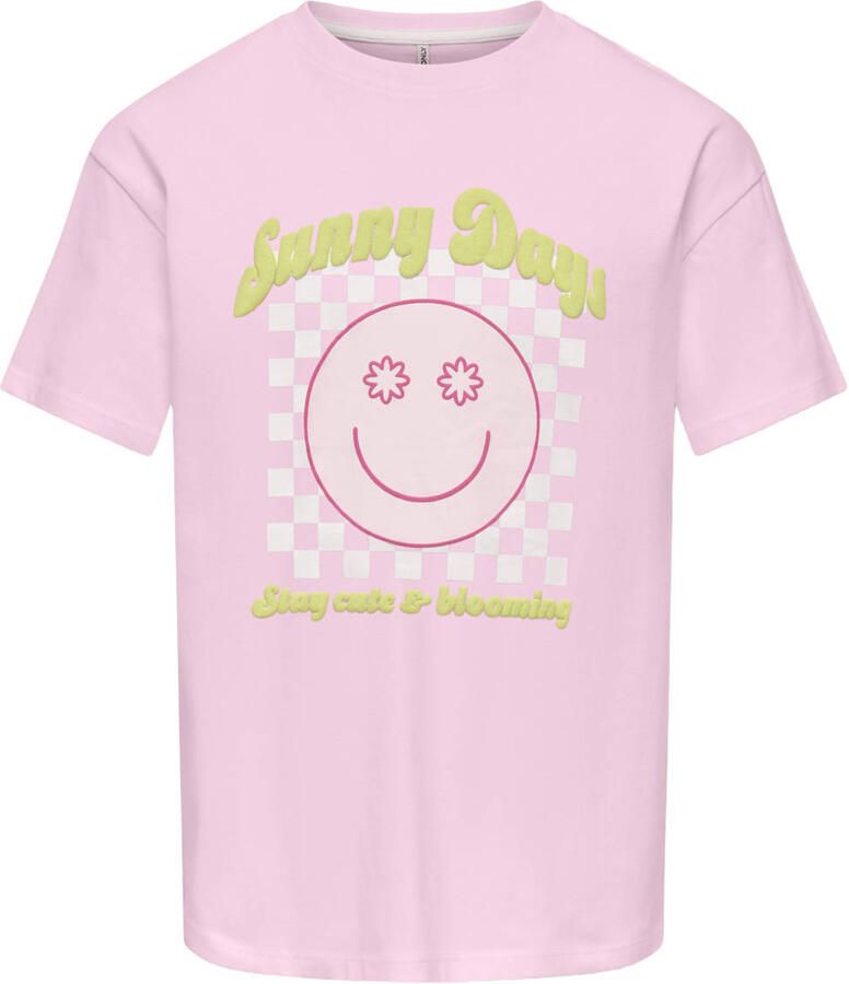 ONLY KIDS GIRL T-shirt roze