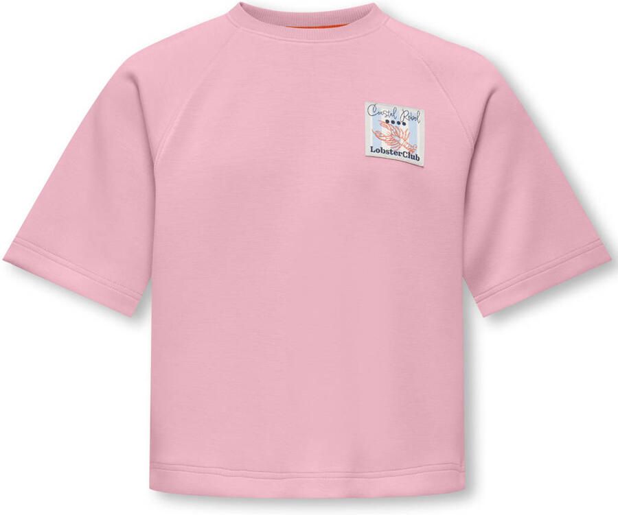 ONLY KIDS GIRL T-shirt roze