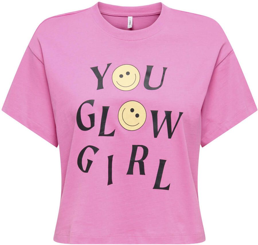 ONLY KIDS GIRL T-shirt roze