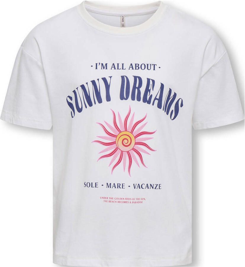 Kids Only Ruth Soleil Life Shirt Meisjes - Foto 2