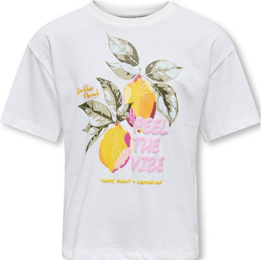 Only Regular fit T-shirt met extra brede schouders model 'BLINS' - Foto 2