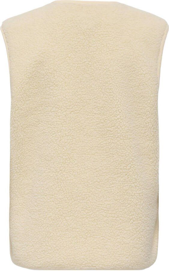 ONLY KIDS GIRL teddy gilet ecru - Foto 3