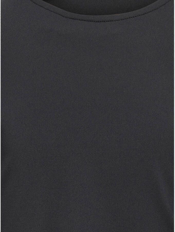Only KIDS GIRL top KOGEA zwart Meisjes Polyamide Ronde hals Effen 122 128