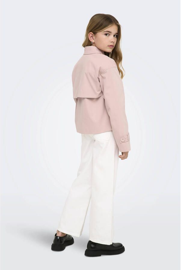 ONLY KIDS GIRL trenchcoat lichtroze - Foto 3