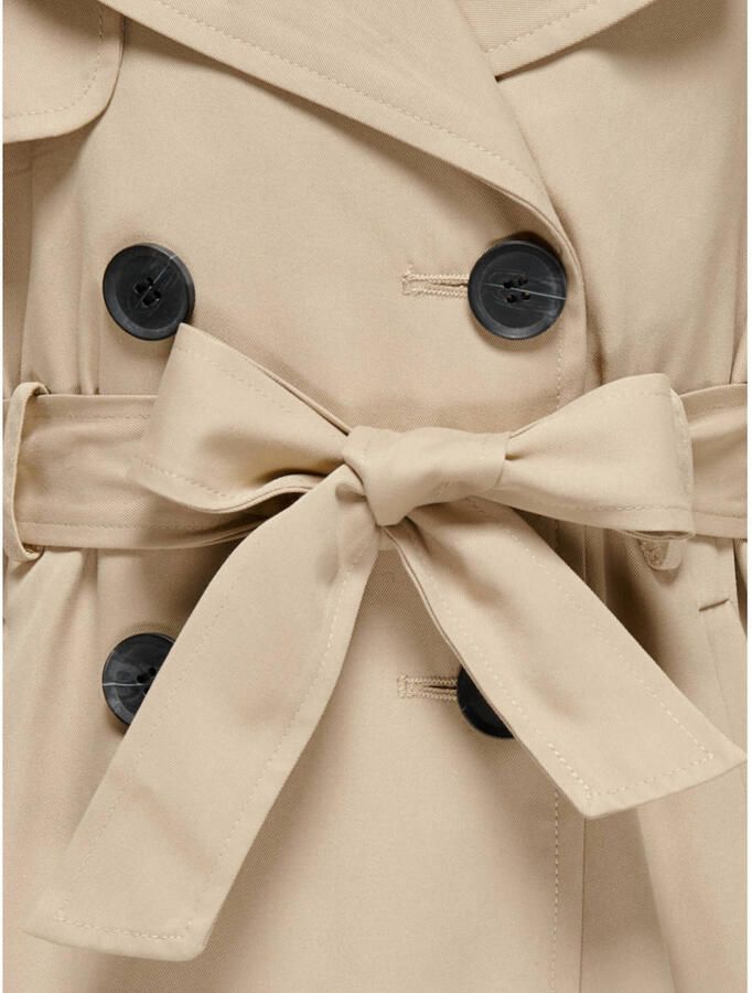 Only Regular fit trenchcoat met tailleband om vast te knopen model 'CHLOE'