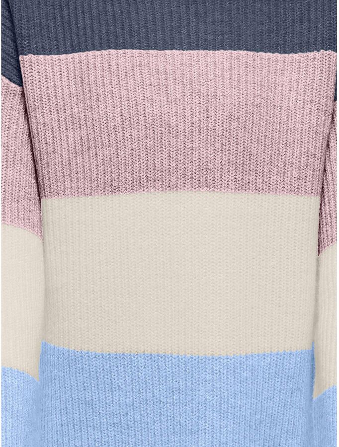 ONLY KIDS GIRL trui gebreid blauw roze ecru - Foto 2