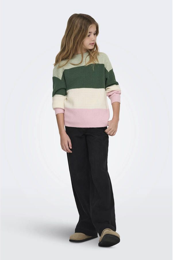 KIDS ONLY Gebreide trui KOGSANDY L S STRIPE PULLOVER KNT NOOS - Foto 2