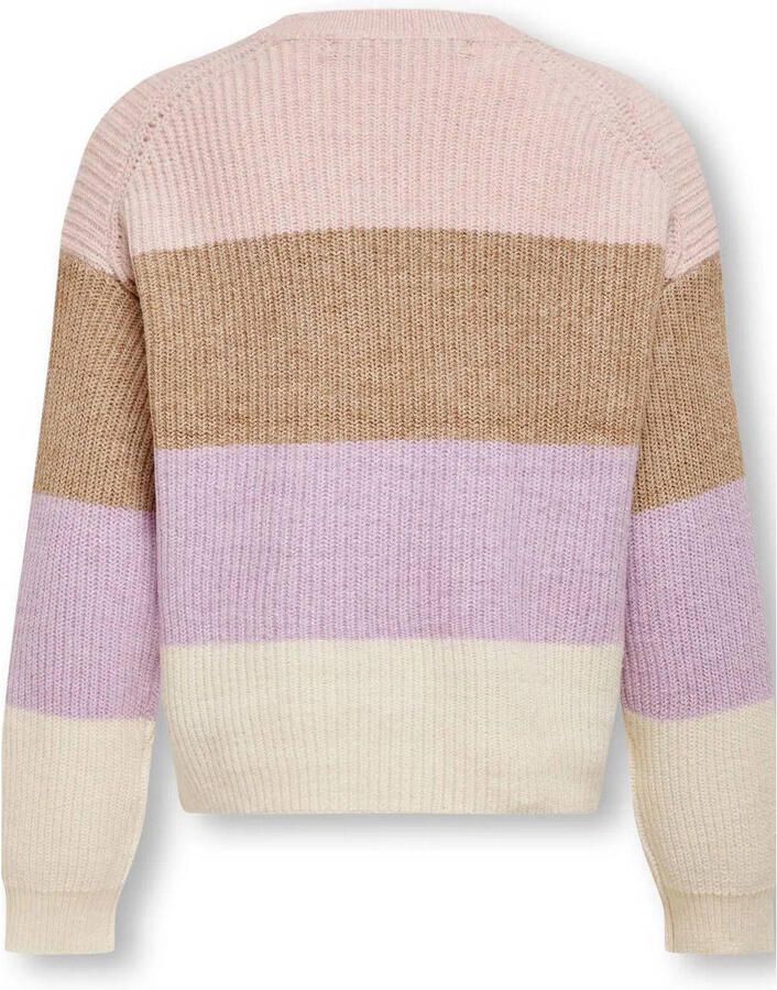 Only Regular fit gebreide pullover met extra brede schouders model 'SANDY'