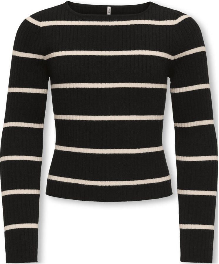 KIDS ONLY Gebreide trui KOGIBI LS RIB BOATNECK CP KNT - Foto 2