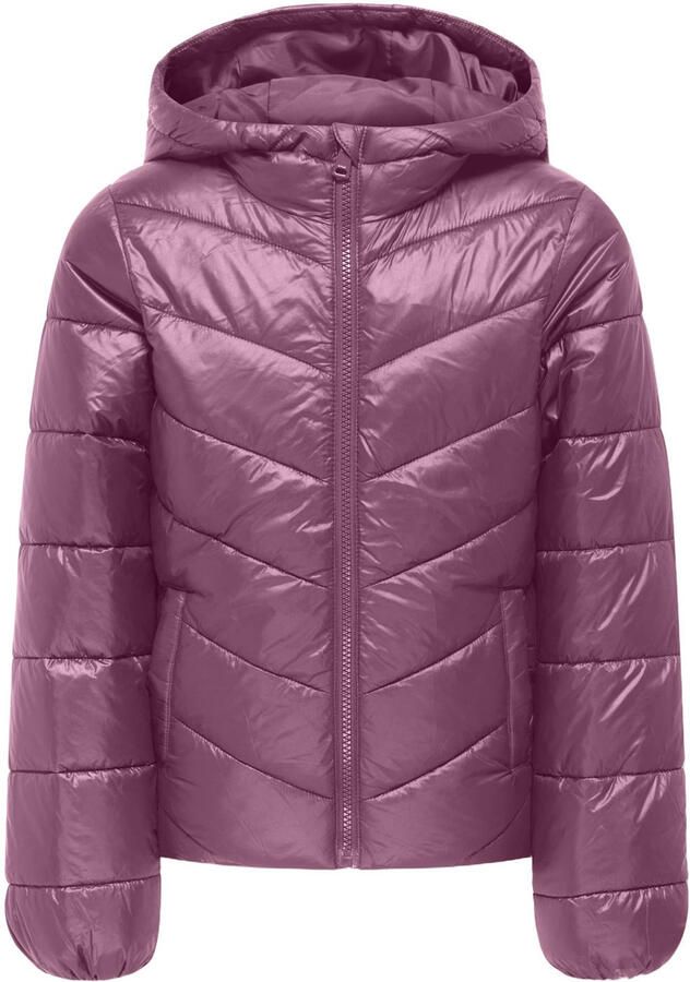ONLY KIDS GIRL tussenjas paars