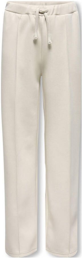 ONLY KIDS GIRL wide leg casual broek beige