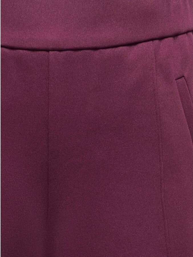 ONLY KIDS GIRL wide leg casual broek donkerpaars - Foto 2