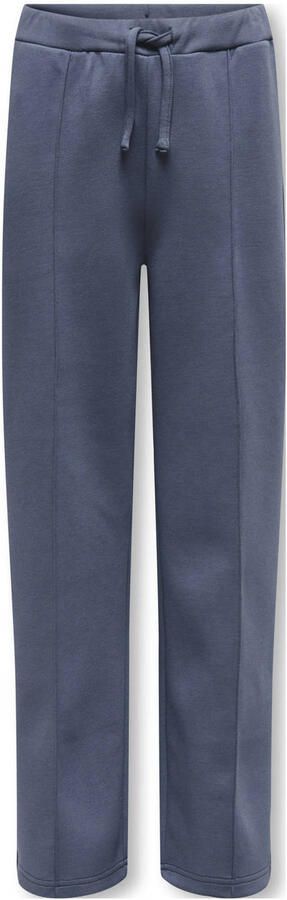 ONLY KIDS GIRL wide leg casual broek grijsblauw