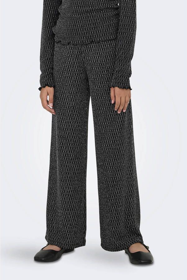 ONLY KIDS GIRL wide leg casual broek
