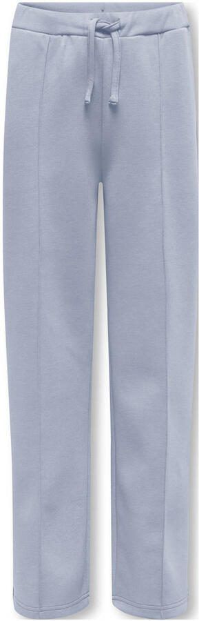 ONLY KIDS GIRL wide leg casual broek lichtblauw