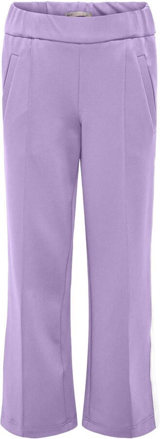 ONLY KIDS GIRL wide leg casual broek lila