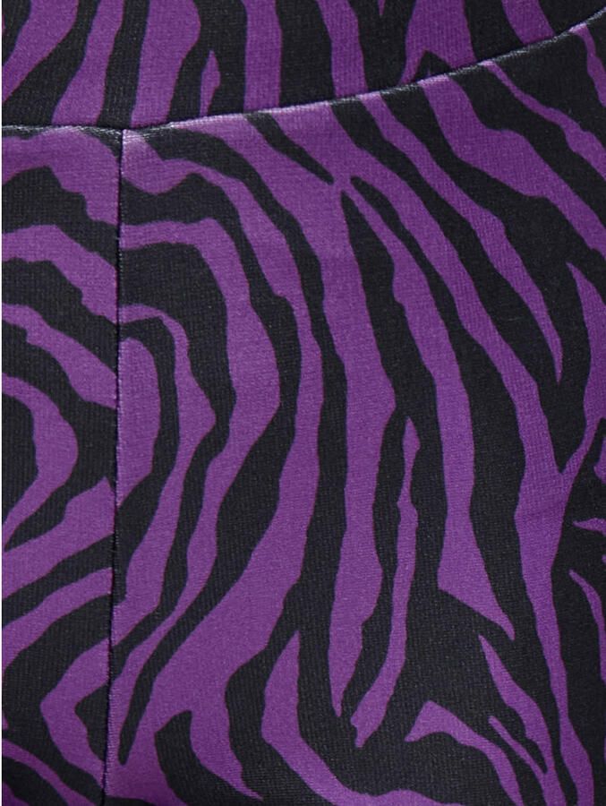 ONLY KIDS GIRL wide leg casual broek paars - Foto 2