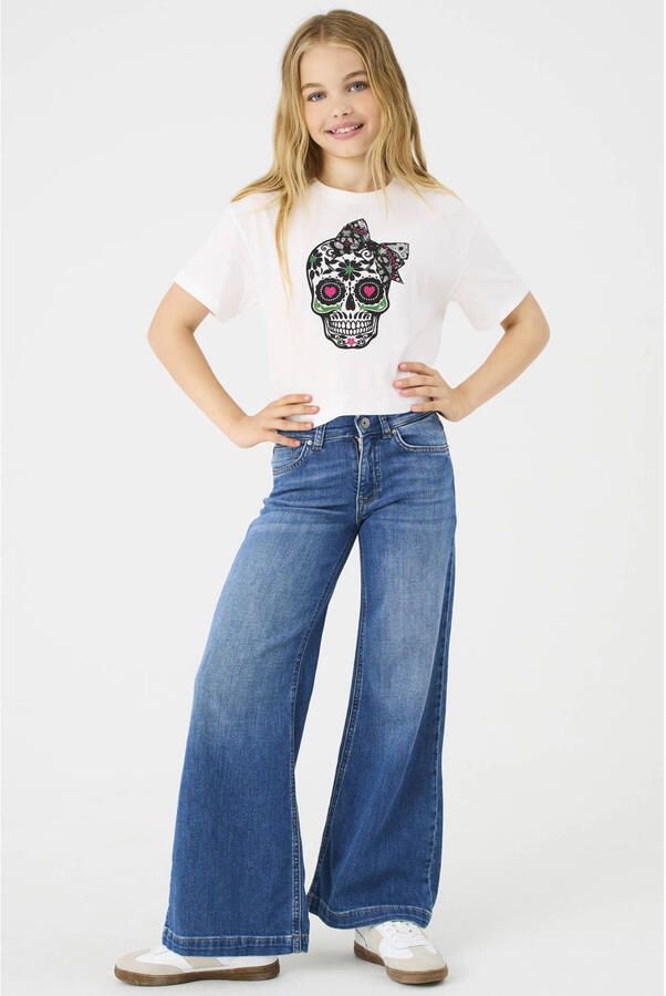 KIDS ONLY Relax fit jeans KOGCALIFORNIA MW WIDE FLARED REA NOOS