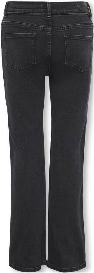 ONLY KIDS GIRL wide leg high waist wide leg jeans black denim - Foto 3