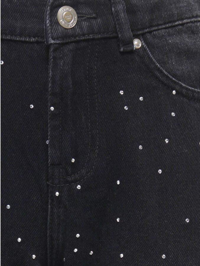 ONLY KIDS GIRL wide leg jeans black denim - Foto 2