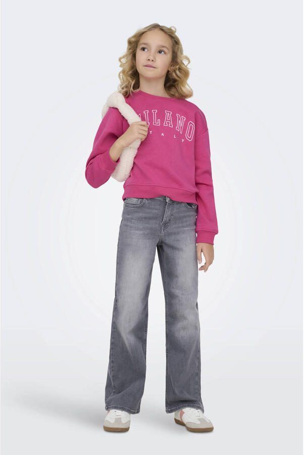 KIDS ONLY Relax fit jeans KOGMADISON BLUSH WIDE GD DNM NOOS - Foto 2