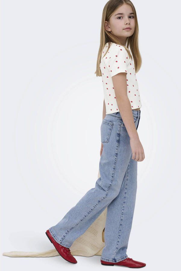 Only Loose fit jeans van katoenmix met viscose model 'BLAIR' - Foto 3