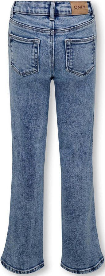 Only KIDS GIRL wide leg jeans KOGJUICY light blue denim Blauw Meisjes Stretchkatoen 152