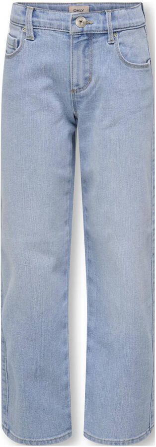 ONLY KIDS GIRL wide leg jeans light blue denim - Foto 3