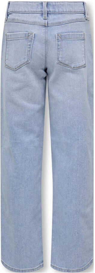ONLY KIDS GIRL wide leg jeans light blue denim - Foto 2