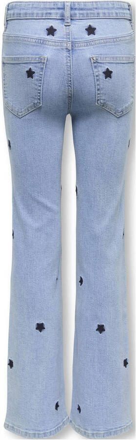ONLY KIDS GIRL wide leg jeans light blue denim - Foto 3