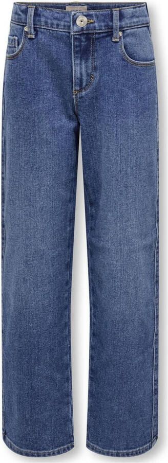 ONLY KIDS GIRL wide leg jeans medium blue denim - Foto 2