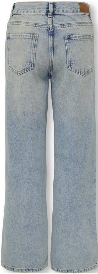 ONLY KIDS GIRL wide leg jeans medium blue denim - Foto 3