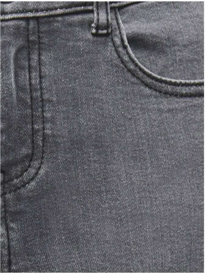 ONLY KIDS GIRL wide leg jeans met hartjes grey denim - Foto 1
