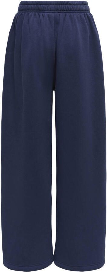 ONLY KIDS GIRL wide leg joggingbroek donkerblauw Meisjes Sweat Effen