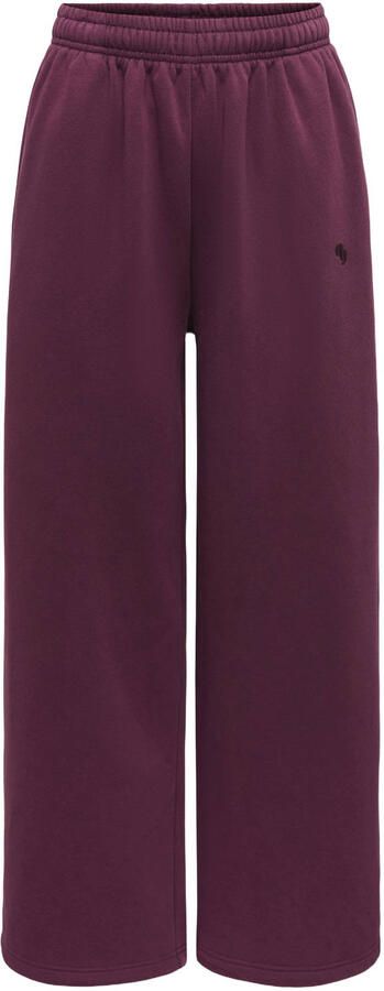 ONLY KIDS GIRL wide leg joggingbroek paars