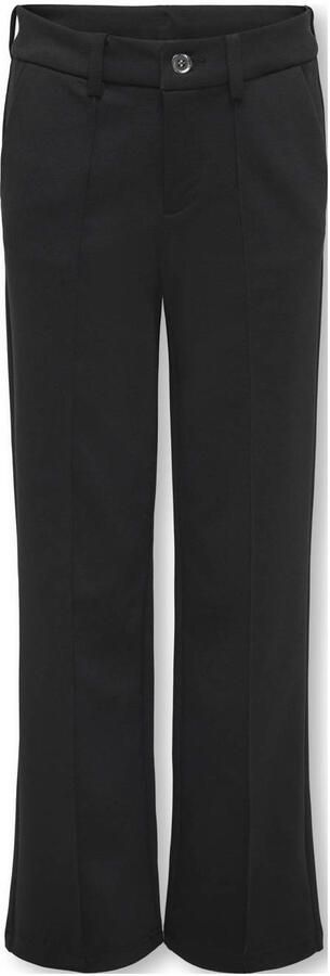 ONLY KIDS GIRL wide leg pantalon zwart