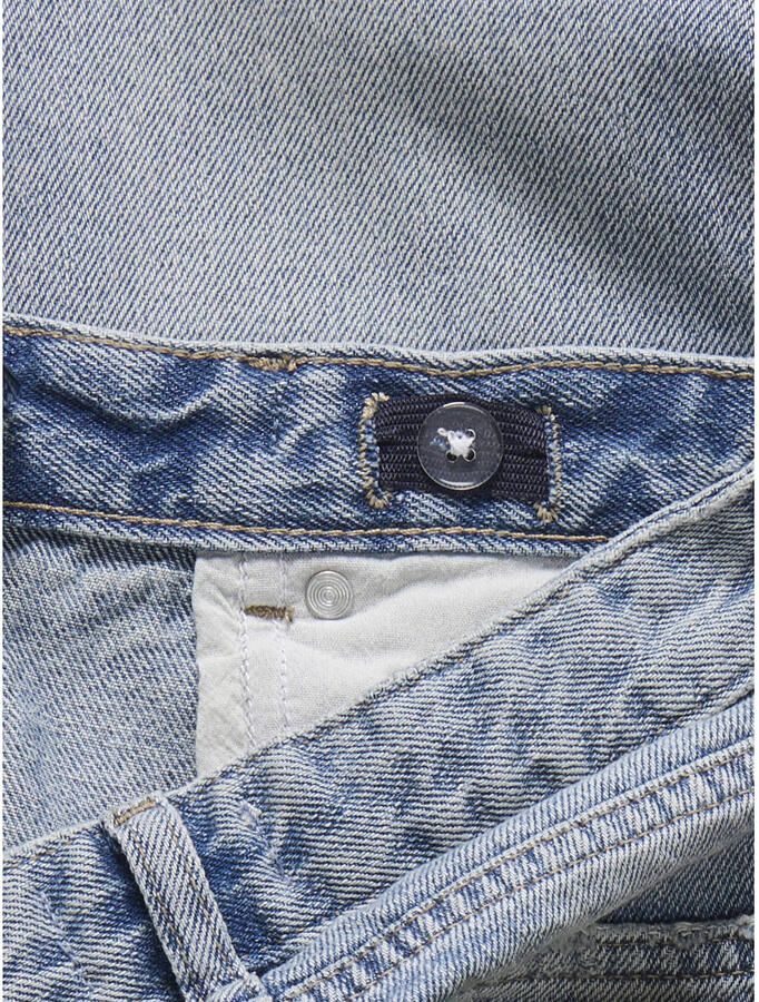 ONLY KIDS GIRL wide leg regular waist jeans light blue denim