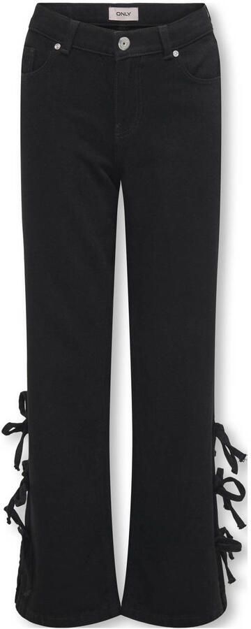 ONLY KIDS GIRL wide leg wide leg jeans black denim