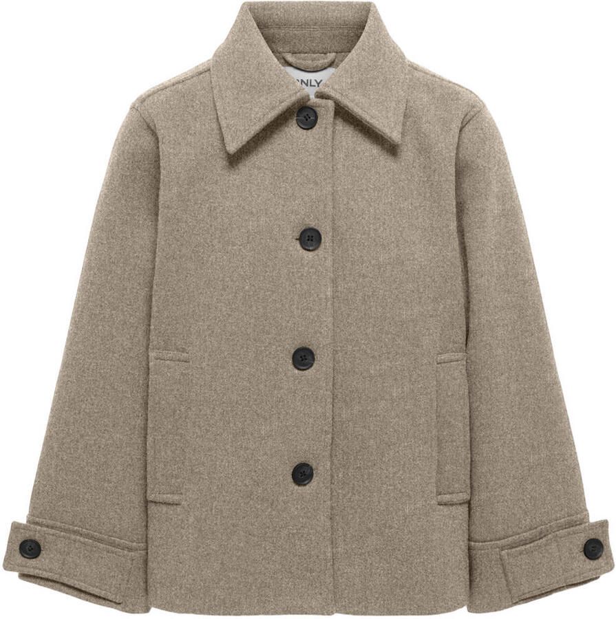 ONLY KIDS GIRL wintermantel taupe