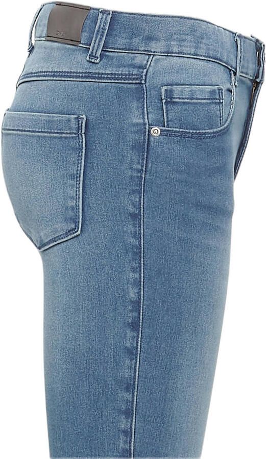 Only KIDS high waist flared jeans KONROYAL stonewashed Blauw Meisjes Stretchdenim 128 - Foto 2