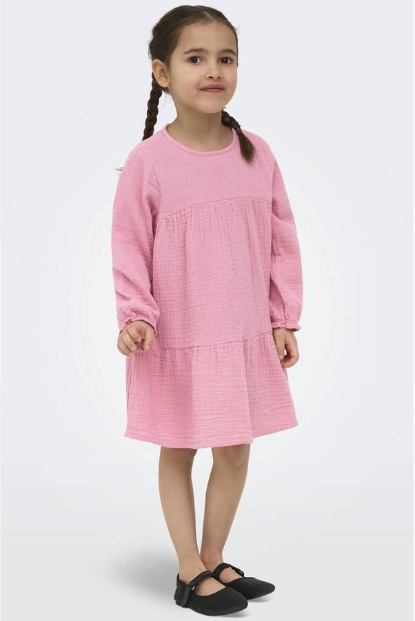ONLY KIDS MINI A-lijn jurk roze