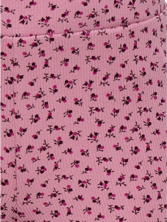ONLY KIDS MINI flared gebloemde broek roze - Foto 2