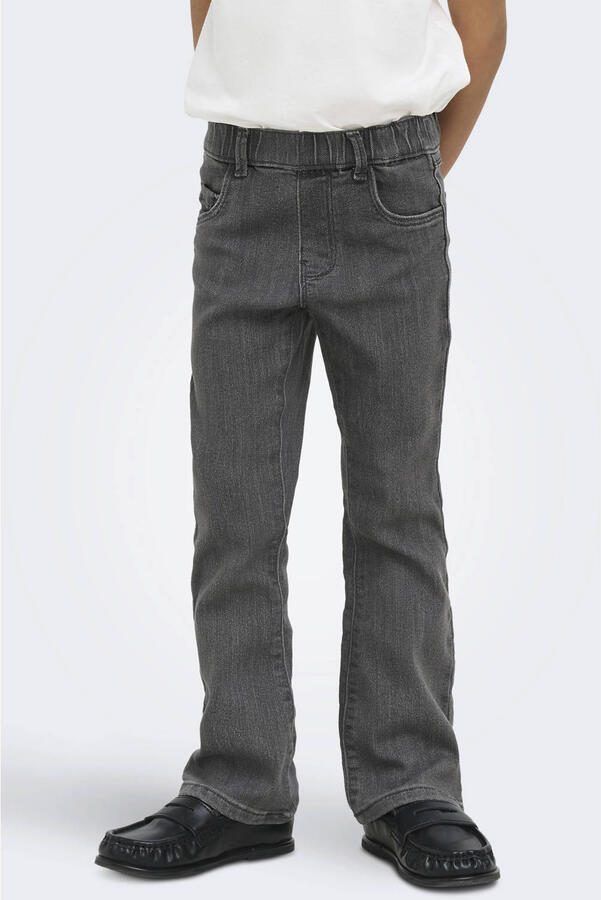 ONLY KIDS MINI flared jeans grey denim