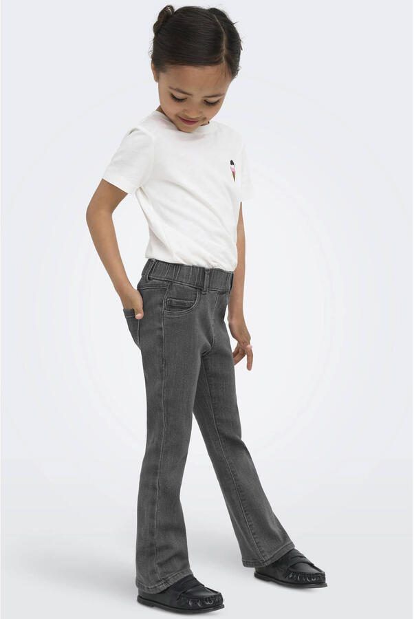 ONLY KIDS MINI flared jeans grey denim - Foto 3