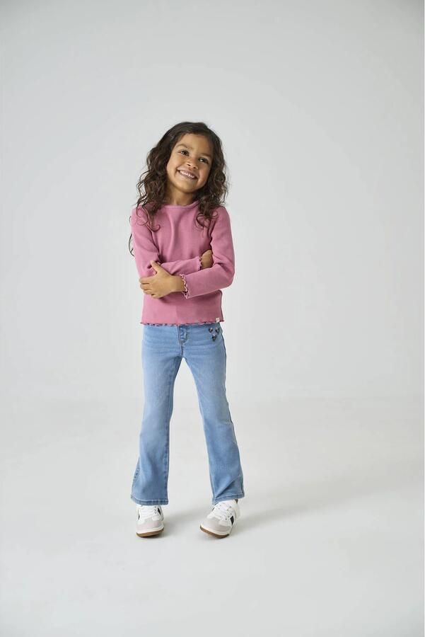ONLY KIDS MINI flared jeans light blue denim