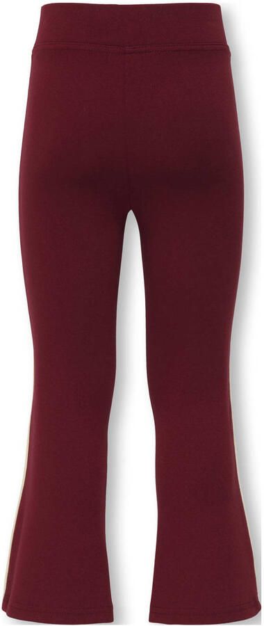 ONLY KIDS MINI flared legging donkerrood - Foto 2