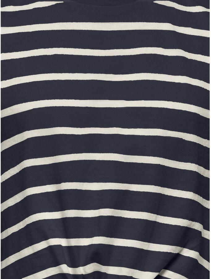 ONLY KIDS MINI gestreepte T-shirt donkerblauw - Foto 2