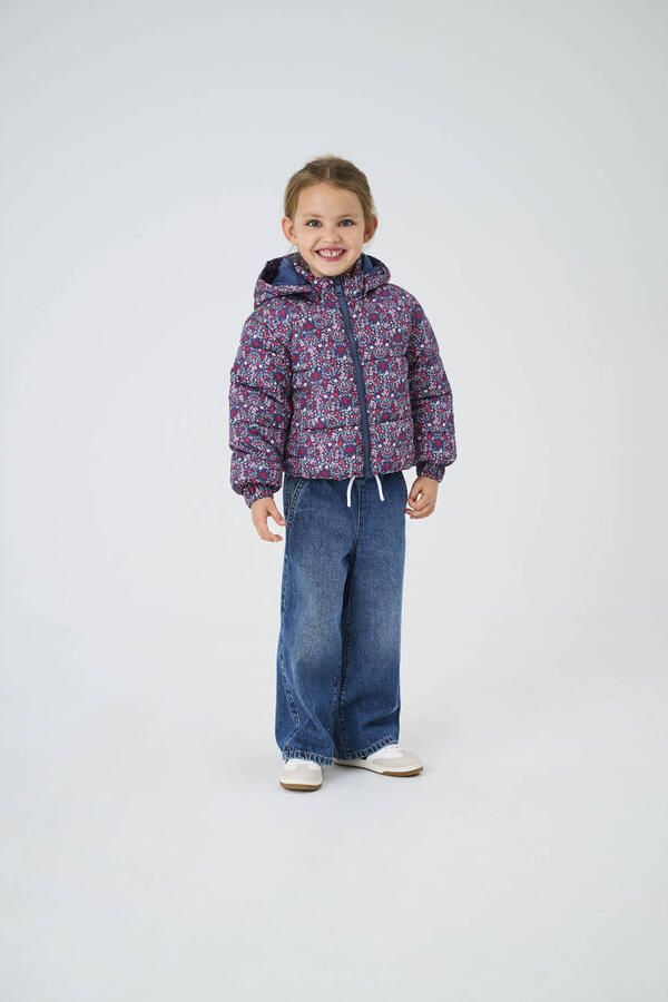 ONLY KIDS MINI gewatteerde jas blauw - Foto 3
