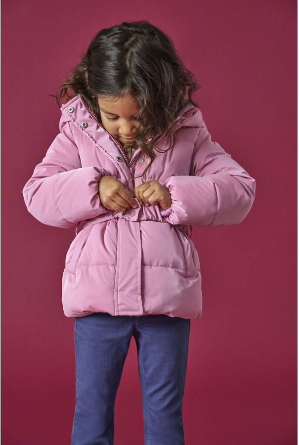 Only Regular fit gewatteerd jack met afneembare capuchon model 'ELISE' - Foto 2